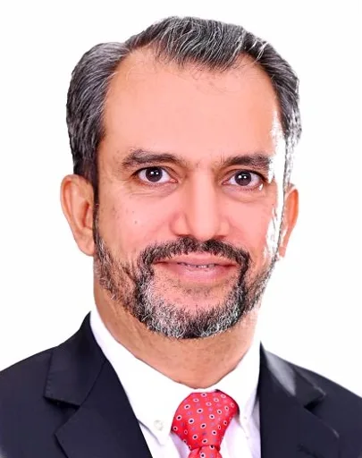Portrait of Khalid Farooq Qazi